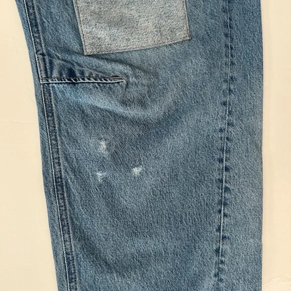 We the Free Moxie womens size 29 barrel Jean with belt - Picture 6 of 14